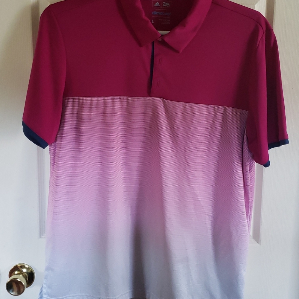 Mens Adidas Climacool golf shirt